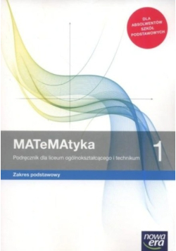 Matamatyka  podręcznik  zakres podstawowy