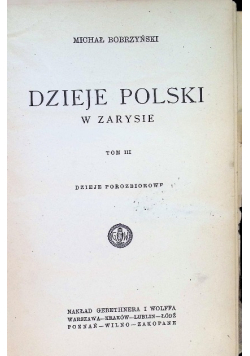 Dzieje Polski w zarysie Tom III 1931 r.