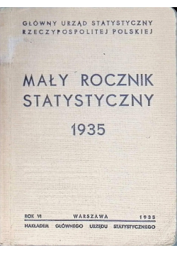 Mały rocznik statystyczny 1935r.
