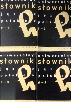 Uniwersalny słownik języka polskiego Tom od I do IV
