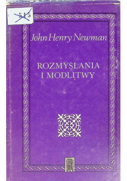 Rozmyślania i modlitwy