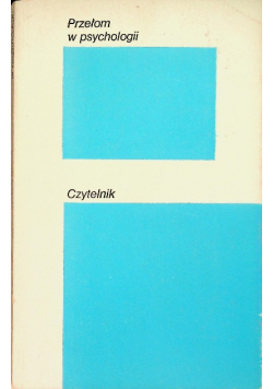 Przełom w psychologii