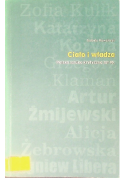 Ciało i władza