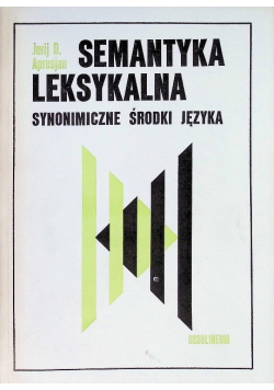 Semantyka leksykalna