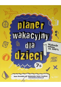 Planer wakacyjny dla dzieci