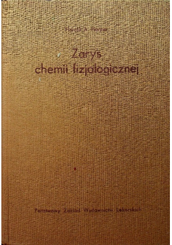 Zarys chemii fizjologicznej
