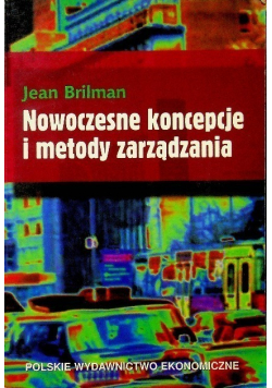 Nowoczesne koncepcje i metody zarządzania