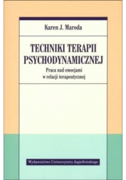 Techniki terapii psychodynamicznej