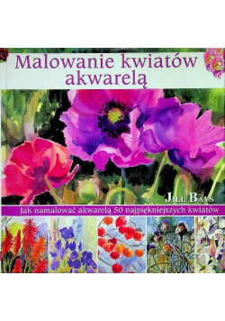 Malowanie kwiatów akwarelą