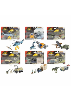Matchbox Jurassic World Dino Transporters 2025 mix