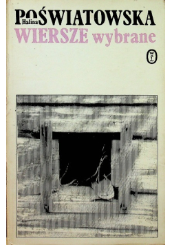 Poświatowska Wiersze wybrane