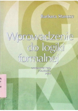 Wprowadzenie do logiki formalnej