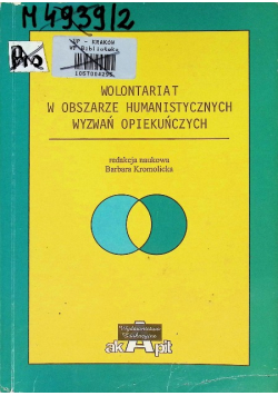 Wolontariat w obszarze humanistycznych wyzwań opiekuńczych