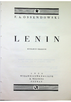 Lenin Reprint z 1930 r.