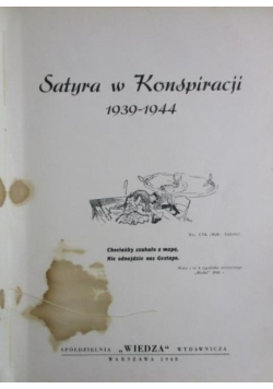 Satyra w konspiracji, 1948 r.
