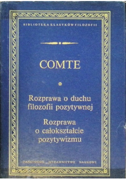 Rozprawa o duchu filozofii pozytywnej