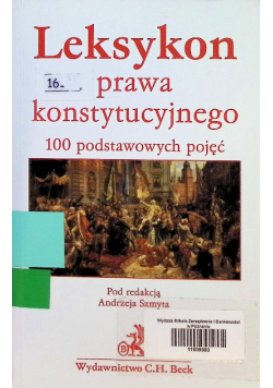 Leksykon prawa konstytucyjnego