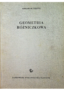 Geometria różniczkowa