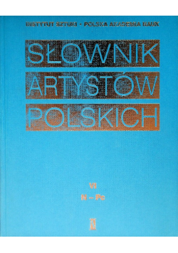 Słownik artystów polskich VI N - Pc