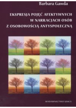 Ekspresja pojęć afektywnych w narracjach osób z osobowością antyspołeczną