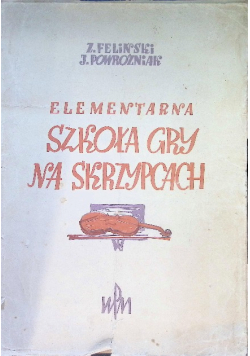 Elementarna szkoła gry na skrzypcach