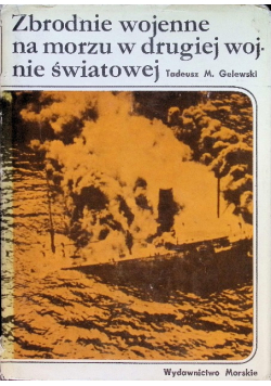 Zbrodnie wojenne na morzu w drugiej wojnie światowej