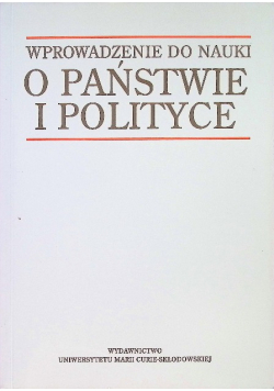 Wprowadzenie do nauki o państwie i polityce