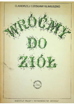 Wróćmy do ziół