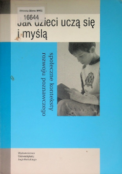 Jak dzieci uczą się i myślą