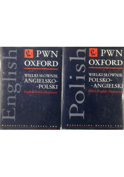 Wielki słownik Polsko - Angielski / Wielki słownik Angielsko - Polski