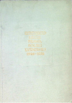 Dziesięciolecie prawa Polski Ludowej 1944 - 1954
