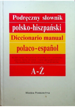 Podręczny słownik polsko  hiszpański