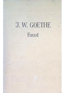 Faust Część 1