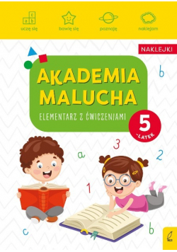 Akademia malucha Elementarz z ćwiczeniami 5-latek
