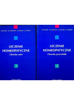 Leczenie homeopatyczne Tom 1 i 2
