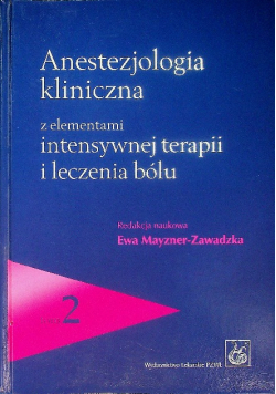 Anestezjologia kliniczna