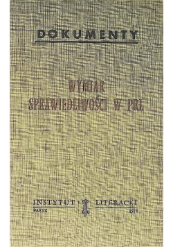 Wymiar sprawiedliwości w PRL