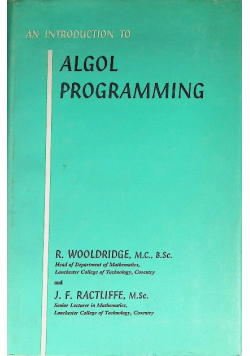 An Introduction to Algol Programming