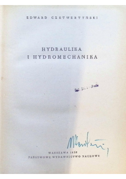 Hydraulika i hydromechanika