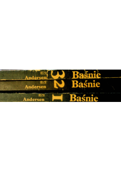 Andersen baśnie Tom I do III