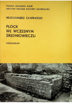 Płock we wczesnym średniowieczu