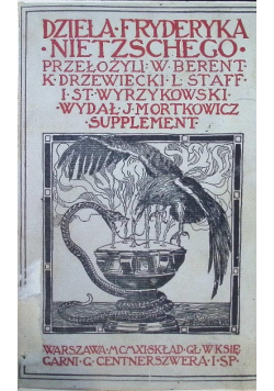 Ecce Home. Jak się staje-kim się jest, 1909 r.