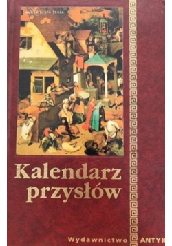 Kalendarz przysłów Pogoda i imiona z kalendarza