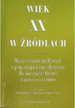 Wiek XX w źródłach