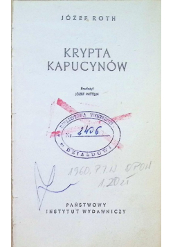 Krypta kapucynów