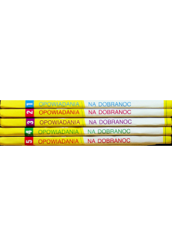 Opowiadania na dobranoc Tom 1 do 5