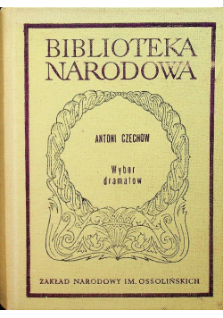 Czechow Wybór dramatów