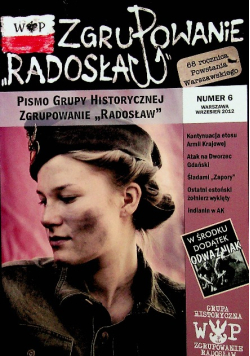 Pismo Grupy Historycznej Zgrupowanie Radosław  Nr 6 / 12