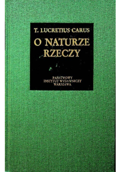 O naturze rzeczy