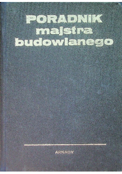 Poradnik majstra budowlanego